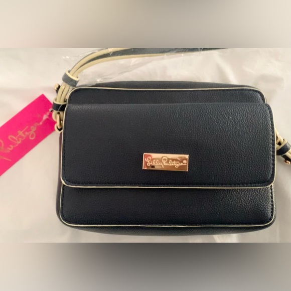 New TAGS Lilly Pulitzer Lilias crossbody camera purse bag - Picture 9 of 11